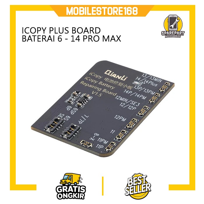 BOARD BATERAI QIANLI ICOPY PLUS FOR IPHONE 6 PLUS - 14 PROMAX