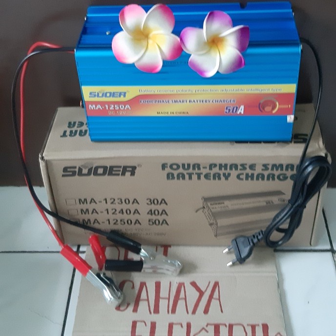 Terlaris Charger Cas Aki 50A Dc 12V Souer Cas Accu Dc 12V