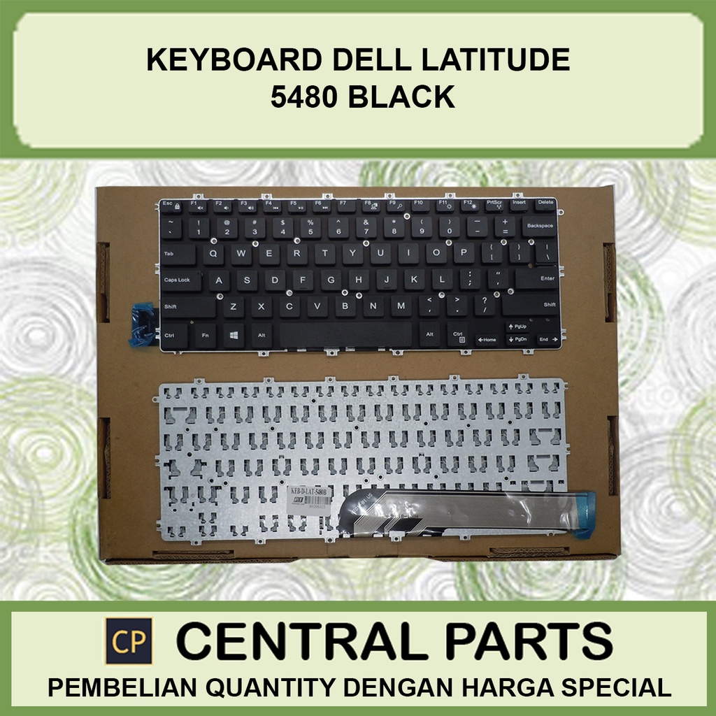 Keyboard Dell Latitude 5480 Hitam