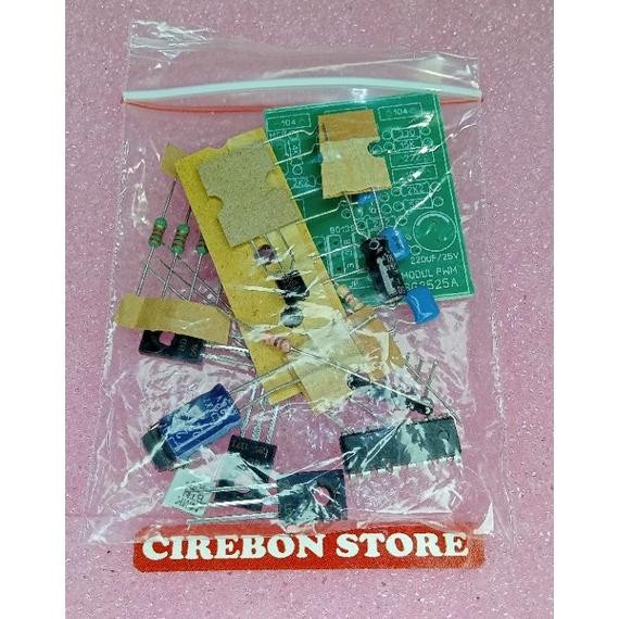 DIY modul PWM SG 3525A PCB fiber plus Totem premiumquality