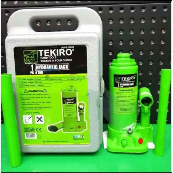 Paling Murah Tekiro Dongkrak Botol 4 Ton / Dongkrak Mobil 4 Ton / Dongkrak 4 Ton