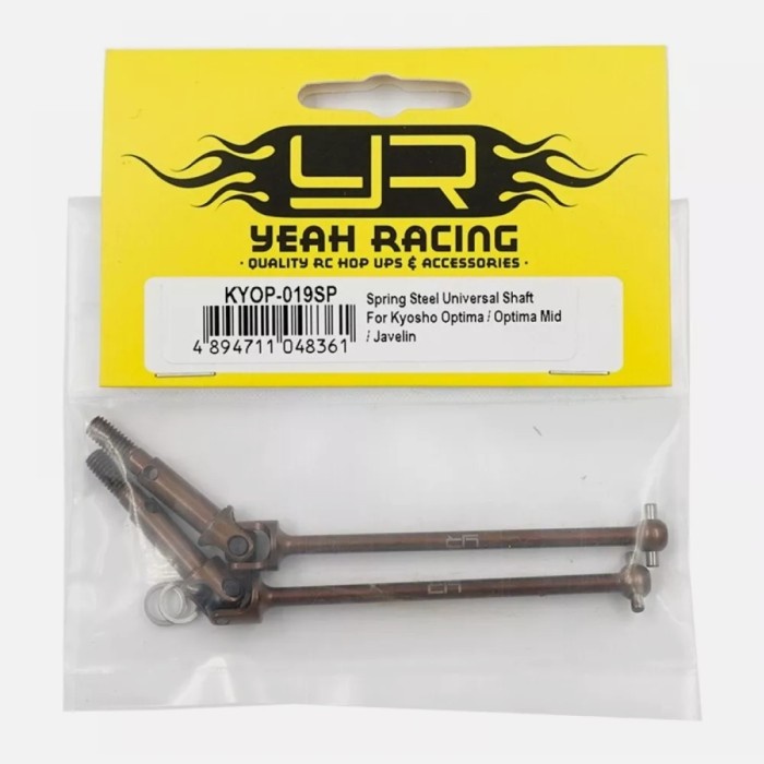 BARANG TERLARIS KYOP-019SP YEAH RACING SPRING STEEL UNIVERSAL SHAFT FOR KYOSHO OPTIMA / OPTIMA MID /