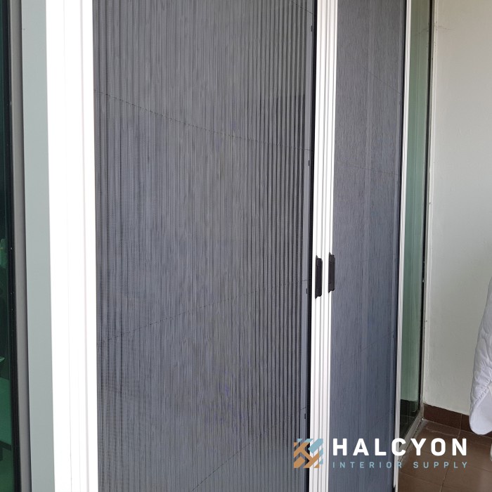 Folding Screen Pintu / Pintu Kawat Nyamuk Sliding Premium Ready