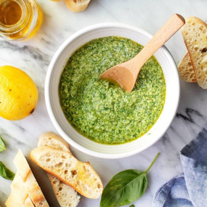 

Pesto Sauce 250Ml (Saus Pasta Hijau Pesto 250Ml) Best Quality