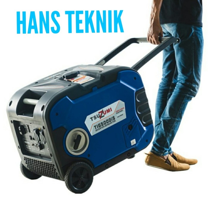 Bagus Promo Genset Silent 4000 Watt Tsuzumi Tig 5000 Is Generator Listrik
