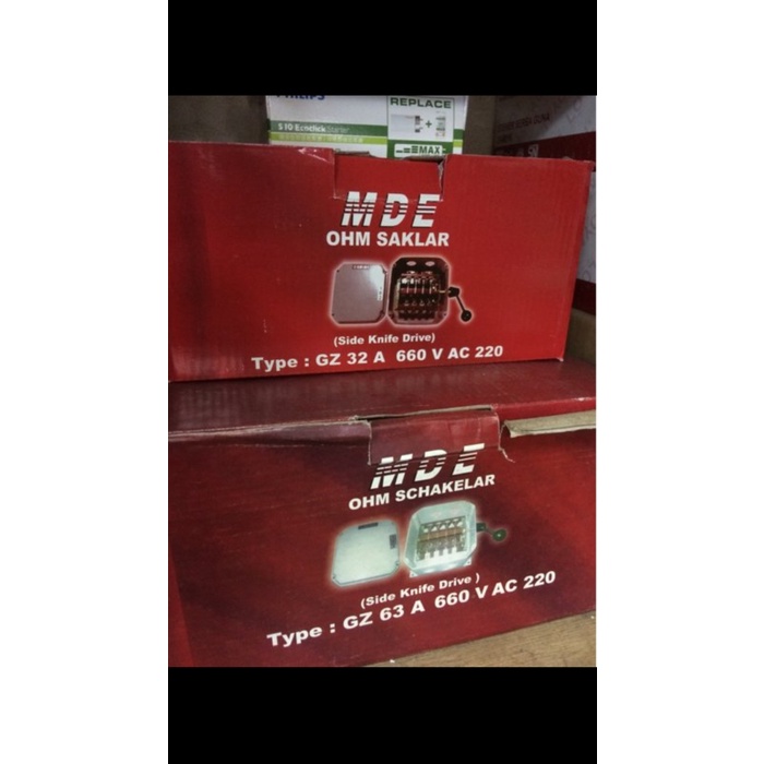 Terbaik Tuas Genset Ohm Saklar Gz Mde Cos Mde 63A 63Ampere