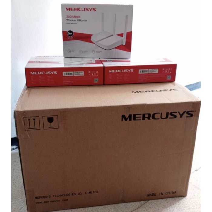 Mercusys MW306R 3 Antenna 300Mbps Wireless N Router 1dus
