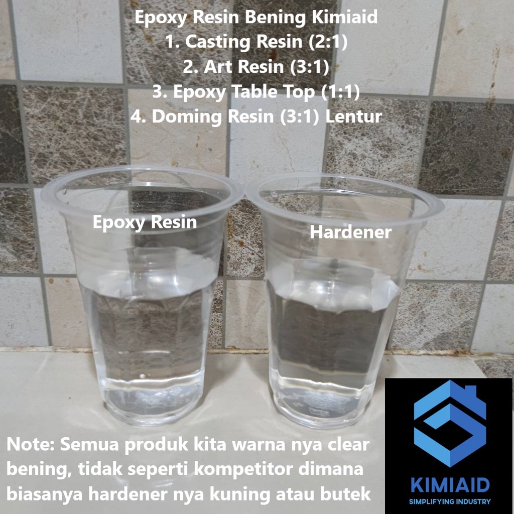 Diskon Epoxy Resin Bening 1,5 Kg - Epoxy Resin Bening 1.5 Kg - Casting Resin - Epoxy Resin Clear