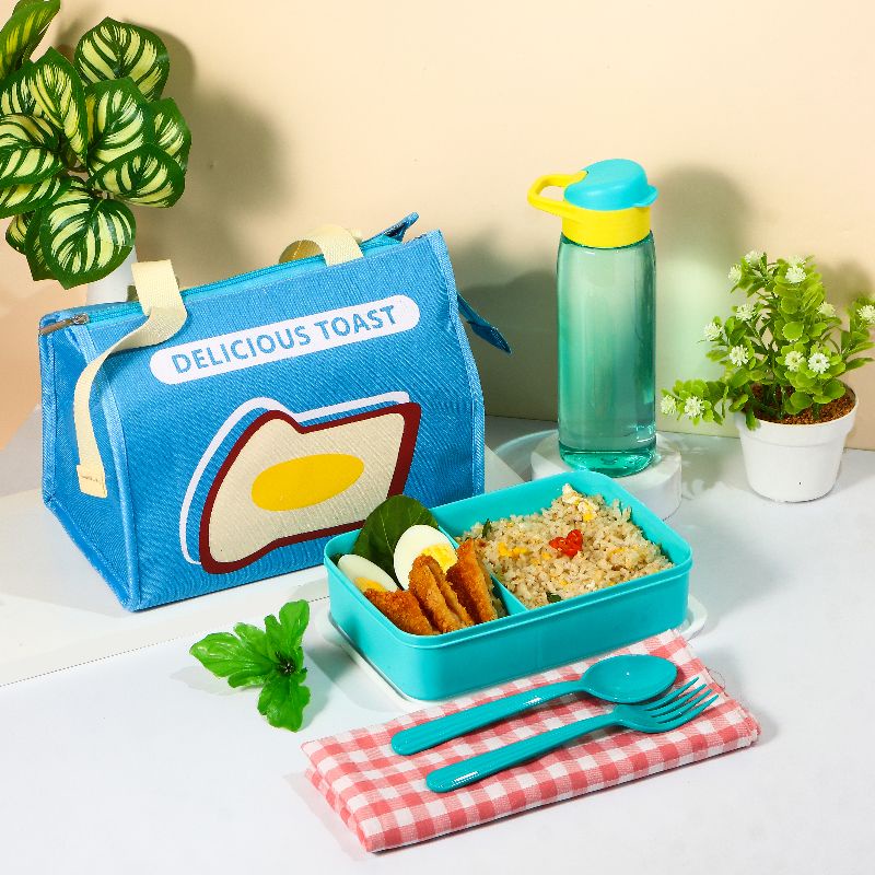 Favorit Tas bekal aluminium dengan kotak bekal Botol minum Flash Sale