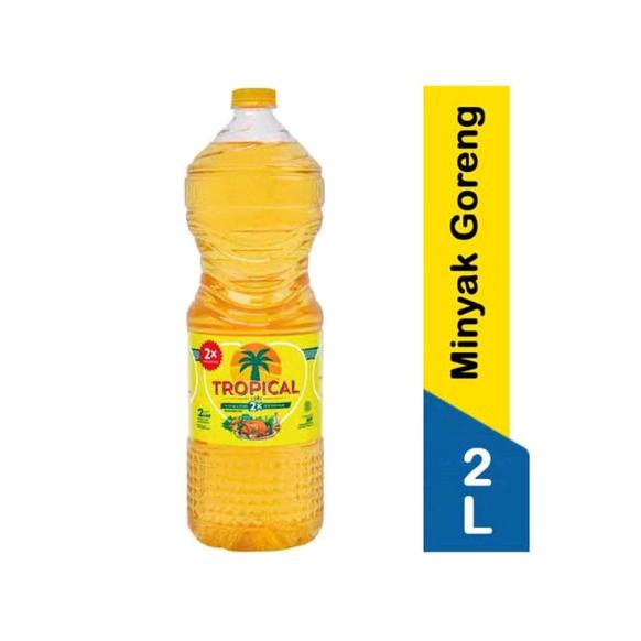 

NeW MINYAK GORENG TROPICAL 2 liter Oil Botol sembako grosir gratis ongkir
