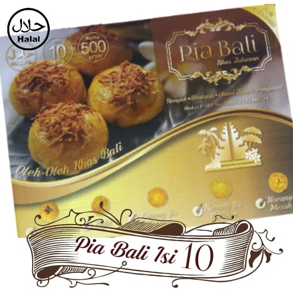 

Wdo - Pia Bali Isi 10 Pcs, Oleh-Oleh Khas Tabanan-Bali
