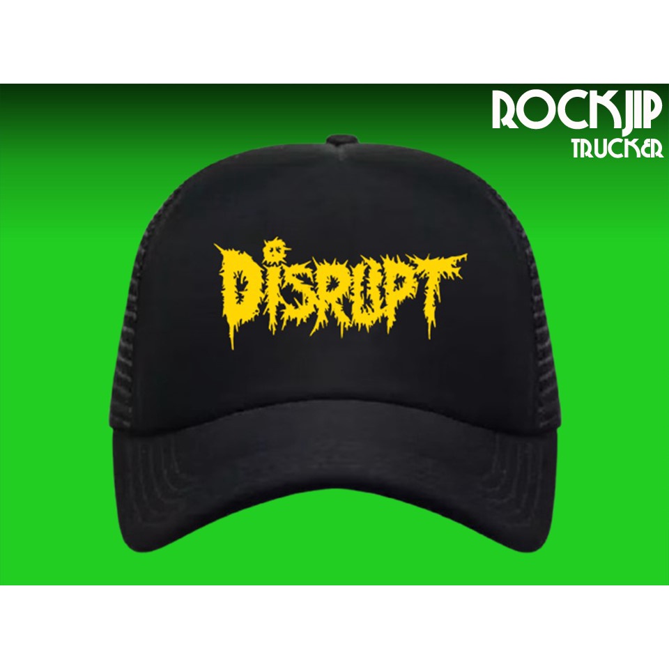Jual Topi Distro Tucker Custom Jaring Snapback Musik Pria Wanita Band Fashion Outdoor Disrupt