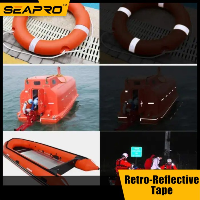 Retro Solas Reflective Tape Marine Silver Solas Tape