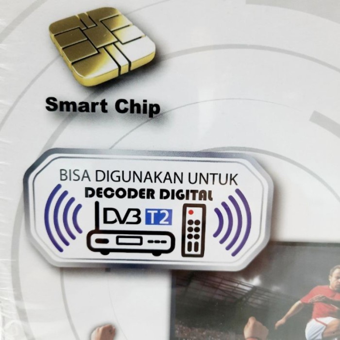 Antena Tv Digital Smart Chip, Antena Dalam/Luar, Jernih & Sinyal Bagus Terlaris
