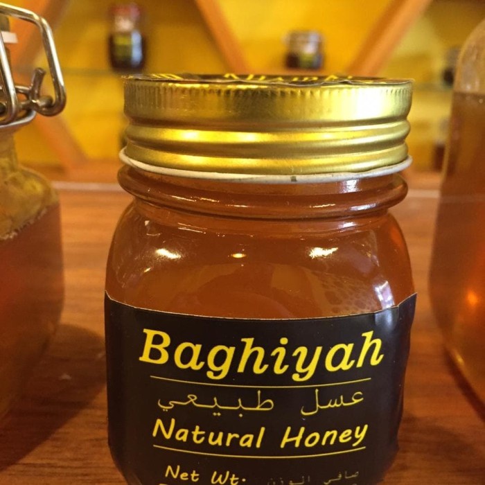 

Madu Sidr Baghiyah Import Yaman Asli 1000000% Ukuran 250 gram