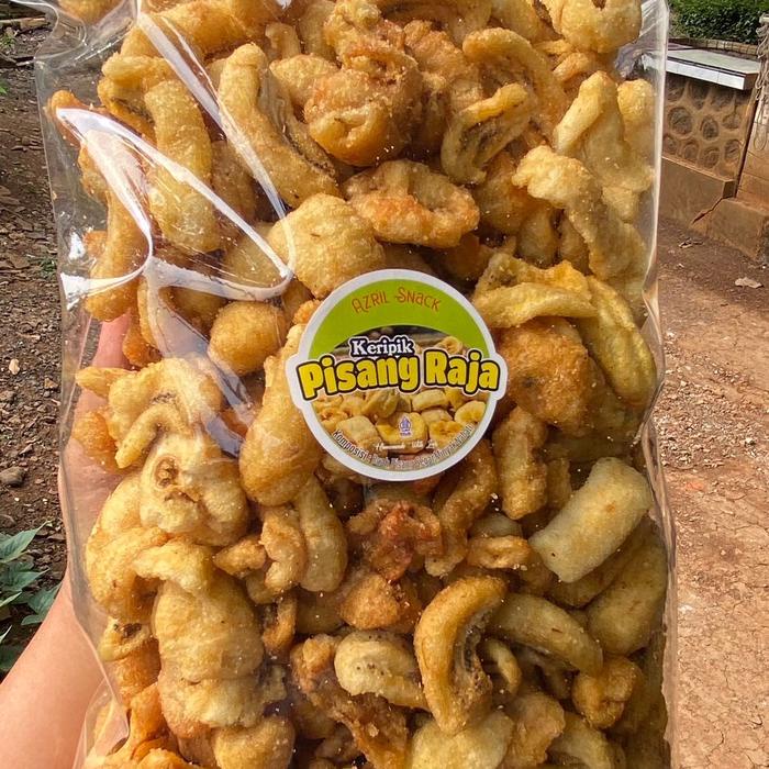 

BARANG TERLARIS Keripik Pisang Raja (Rambak Pisang ) 1 Kilogram
