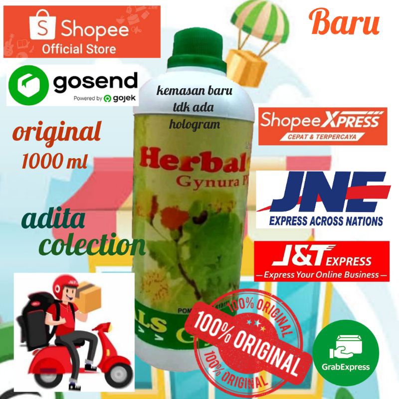 Laris Manis gynura plus daun dewa 1000 ml adita colection original Segera Habis