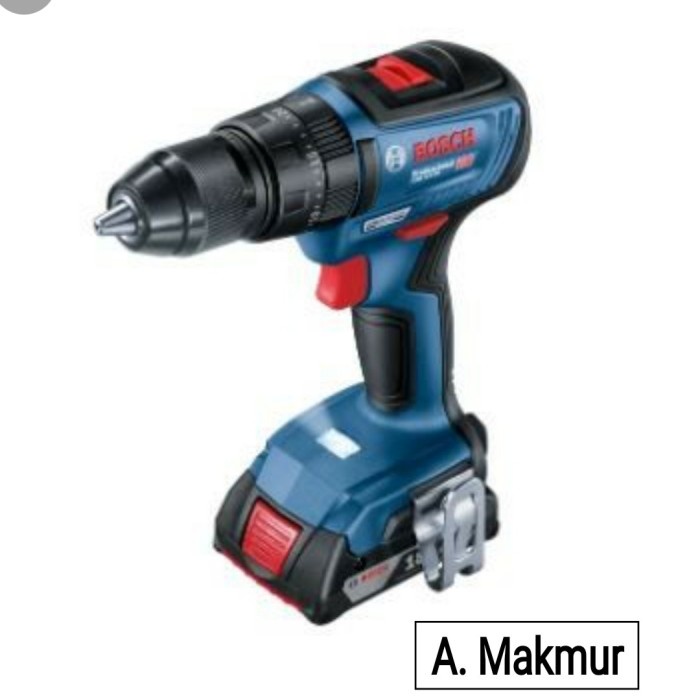 Mesin Bor Baterai Cordless Impact Drill GSB18V-50 Bosch Unit Baru - Garansi Resmi