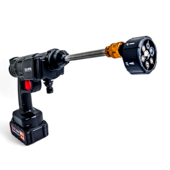 Mesin cuci motor mobil APR JAPAN A10 2BATERAI JET CLEANER cordless