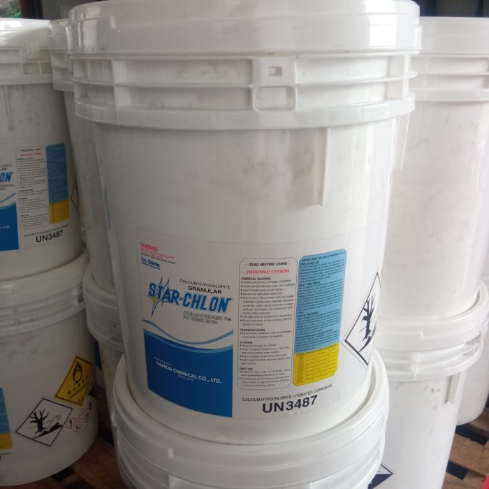 Kaporit Granular Jepang Star-chlon 70%/ Chlorine Granular starclon 70%