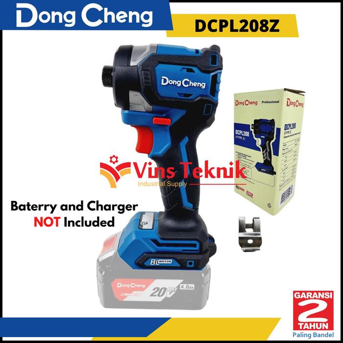 Cordless Impact Driver Mesin Obeng Baterai Dcpl208 Dongcheng Dcpl208Z