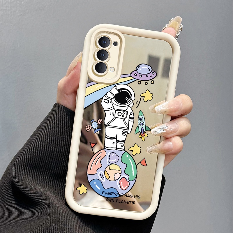 Casing Hp Untuk OPPO Reno 4 4G Reno4 Reno 4 5G A94 F19 Pro Reno 5F Reno 5 Lite Case Softcase Kesing 
