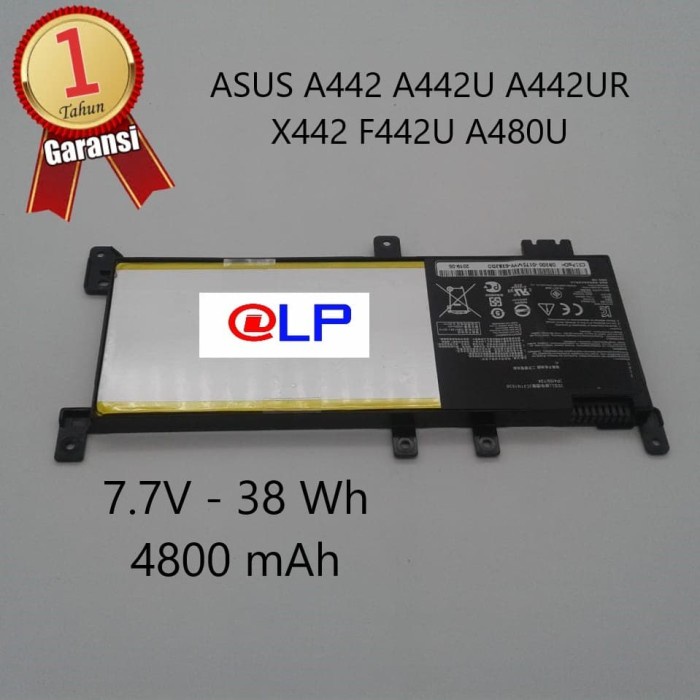 Baterai ASUS A442 A442U A442UR X442 F442U A480U Black