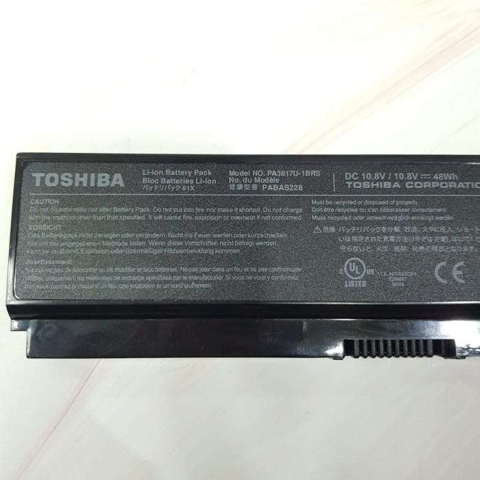 Baterai Laptop Toshiba Satellite A600, L600, L635, L640, L645