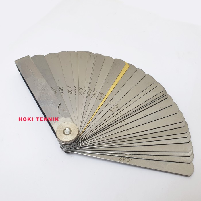 Terlaris Feeler/Thickness Gauge/Alat Ukur Celah Klep 31 Blades C-Mart SALE