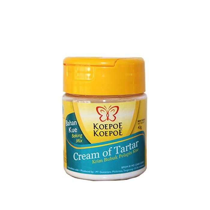 

Ready Stok" Krim Bubuk Pelapis Kue (43Gr) Cream Of Tartar