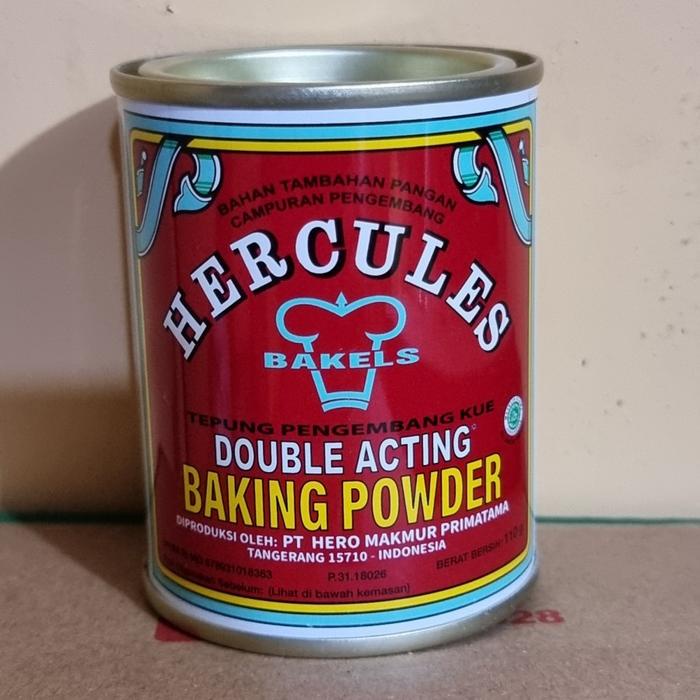 

Ready Stok" Hercules Baking Powder Double Acting 110 Gr