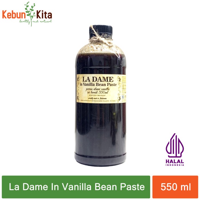 

Ready Stok" La Dame In Vanilla Halal Vanilla Paste 550Ml