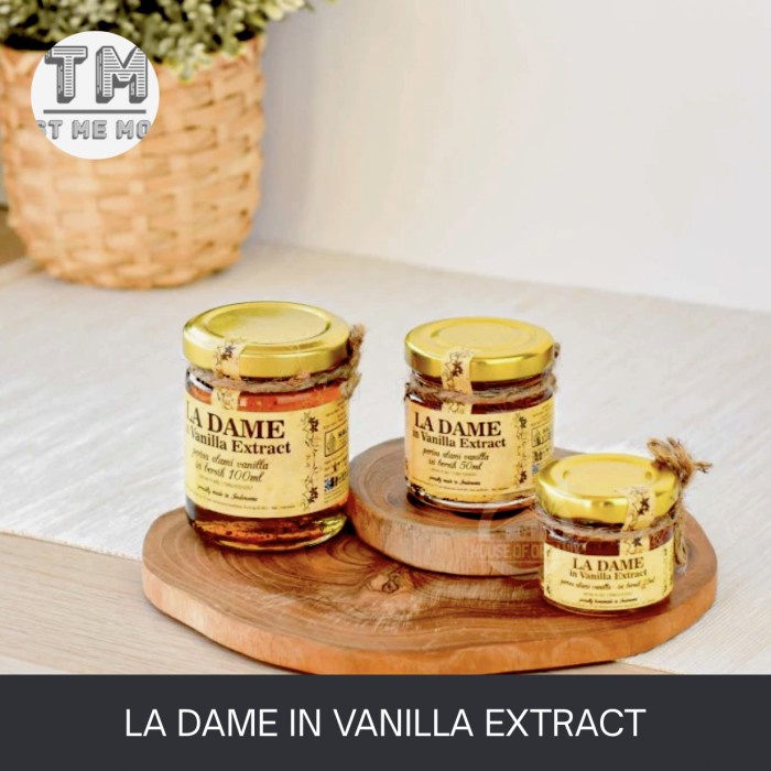 

Ready Stok" La Dame In Vanilla Extract Halal Mui