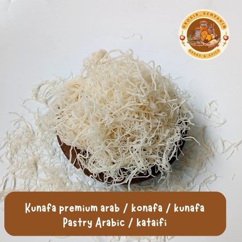 

Ready Stok" Kunafa Premium Arab 250Gr / Konafa / Kunafa Pastry Arabic / Kataifi
