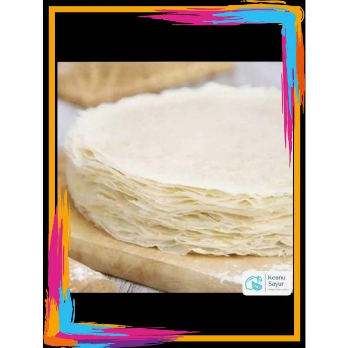 

Ready Stok" Kulit Lumpia 25 Lembar