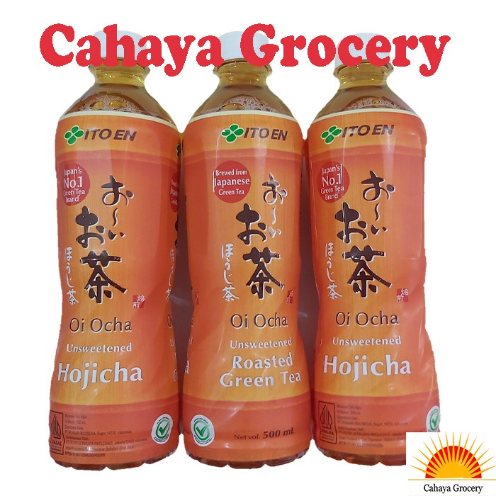 

Itoen Oi Ocha Unsweetened Hojicha 500ml X 24 Btl (GOJEK / GRAB)