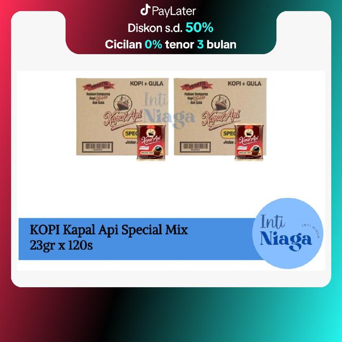 

HB - 2 DUS KOPI KAPAL API Special Mix (23gr x 120s)