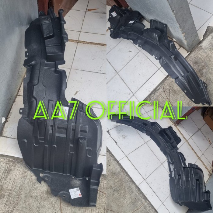 Liner fender spakbor ban avanza xenia 2016 2017 2018 2019 2020 2021