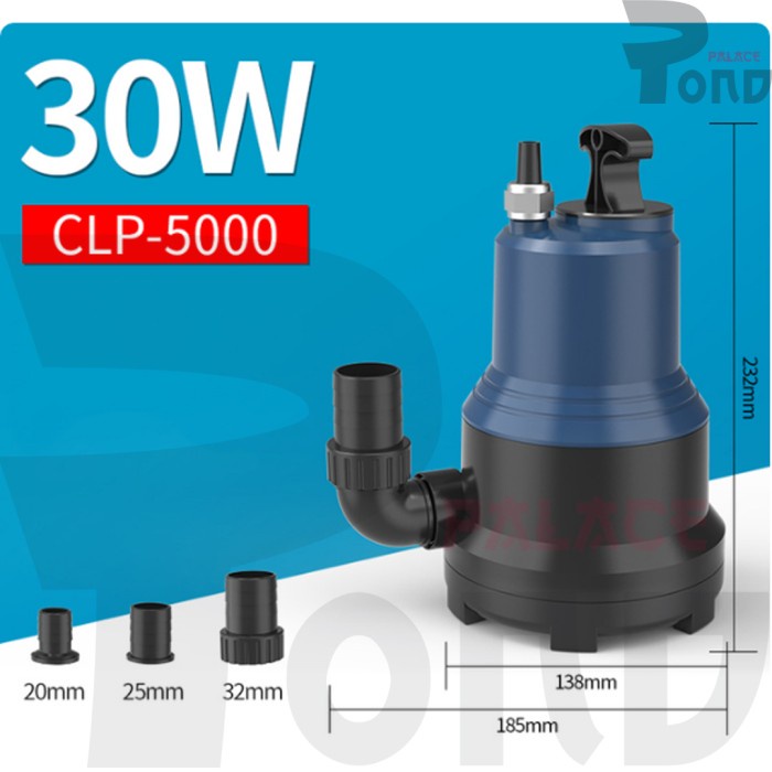 Pompa Air Kolam Koi Sunsun CLP 5000 Koi Pond Pump Filter