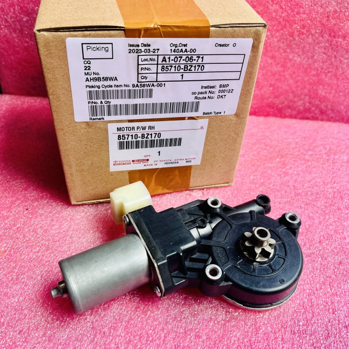 Motor power window kanan 85710-BZ170 Toyota grand new avanza veloz original