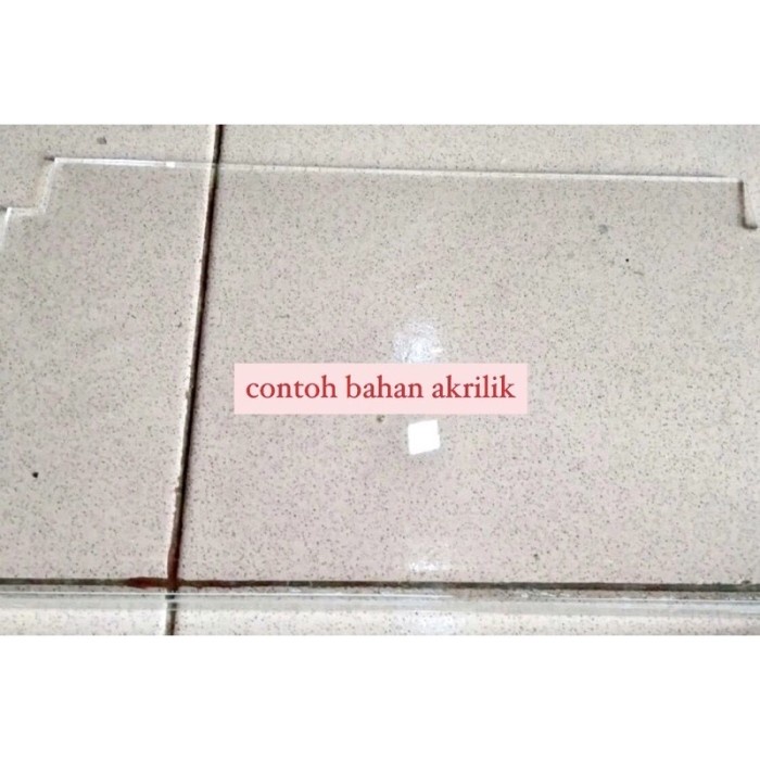 Rak Tatakan Kulkas Tray Akrilik Polytron Aqua Sharp LG Samsung Custom