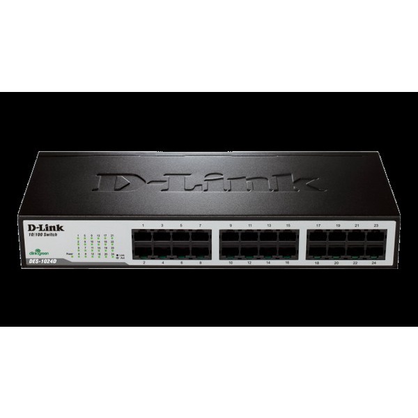 D-Link Swit Hub DES-1024D DES1024D DES 1024 D 24Port Besi