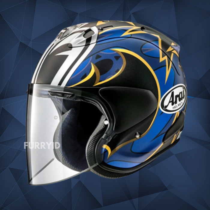 TERLARIS HELM HALF FACE ARAI VZRAM NAKASUGA