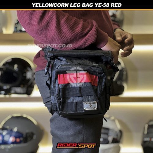 Tas Yellowcorn Leg Bag Riding Bag YE 58 Red Tas Kaki Yellow Corn ORI