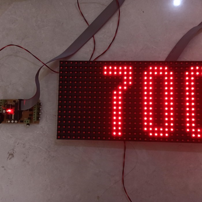 

DISPLAY PARKIR COUNTER JUMLAH PENGUNJUNG SISA LAHAN LOT PARKIR