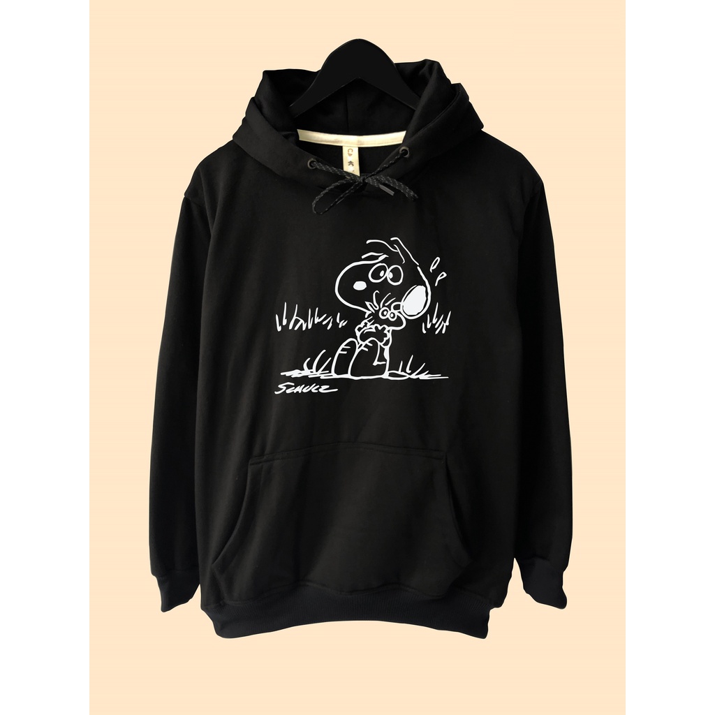 Hoodie Sweater Have no Fear Snoopy Peanuts Uni