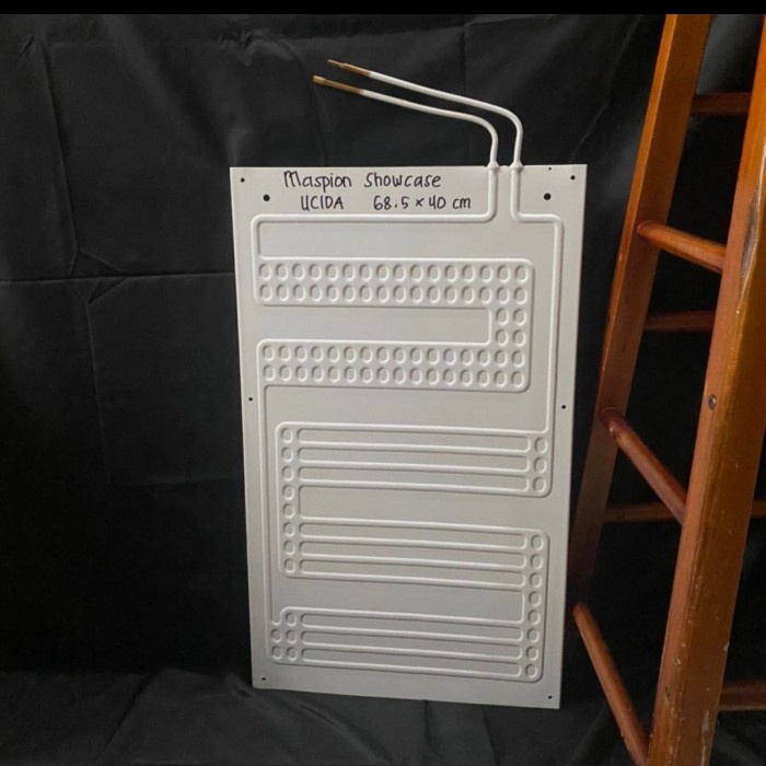 evap kulkas showcase maspion uchida 68.5x40cm