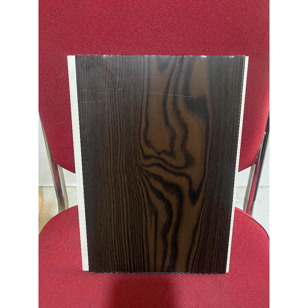 Hjk Plafon Pvc Coklat Tua Serat Kayu Doff Hoda