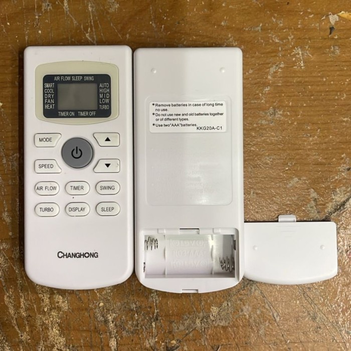 REMOT REMOTE AC CHANGHONG ASLI ORIGINAL ORI KKG20B-C1