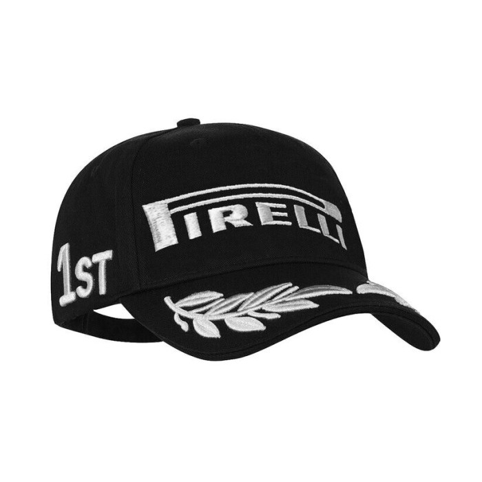 Official F1 Podium Cap - Las Vegas GP P1 Silver Edition. Topi Juara F1